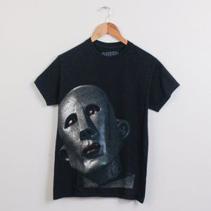 Queen Shirt Mens Small Black Adam Lambert Robot Tour Tee